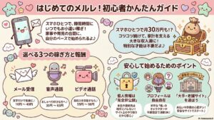 メールレディとは？どんな仕事なのか！始め方と月30万稼ぐ仕組み